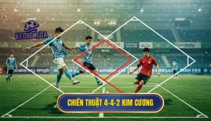 Chiến thuật 4-4-2 kim cương