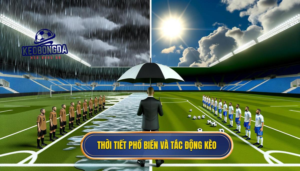 Mẹo chọn kèo dựa trên thời tiết trận đấu hiệu quả cho người chơi 2 Phân tích các dạng thời tiết phổ biến và tác động tới kèo