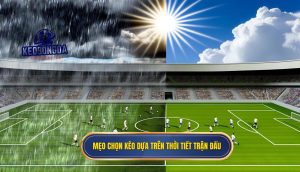 Mẹo chọn kèo dựa trên thời tiết trận đấu