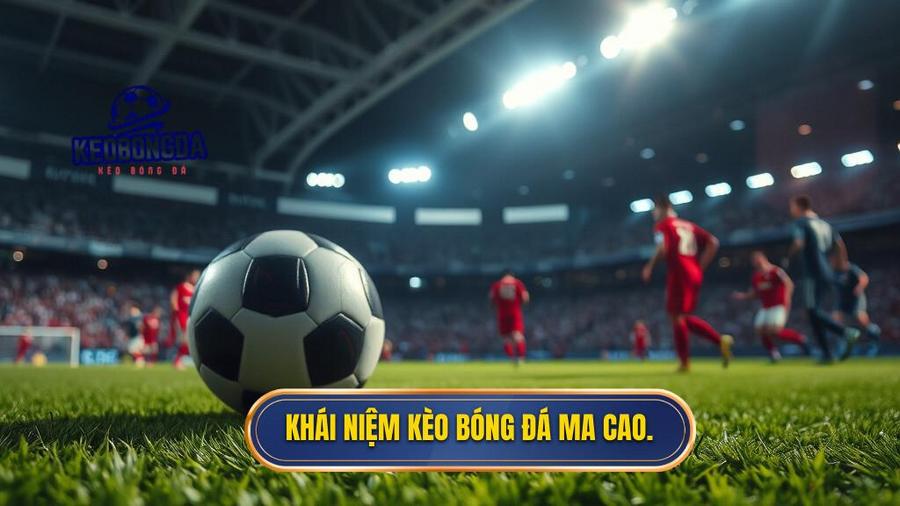 1. Khái niệm kèo bóng đá Ma Cao.