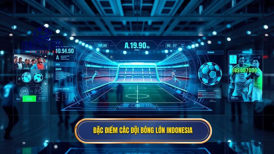 3. Đặc điểm các đội bóng lớn Indonesia