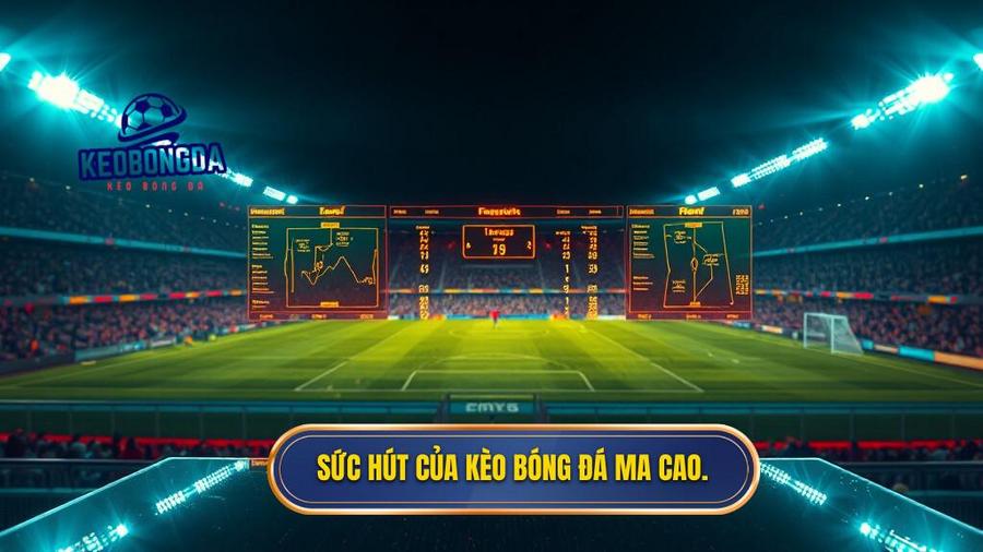 3. Sức hút của kèo bóng đá Ma Cao.