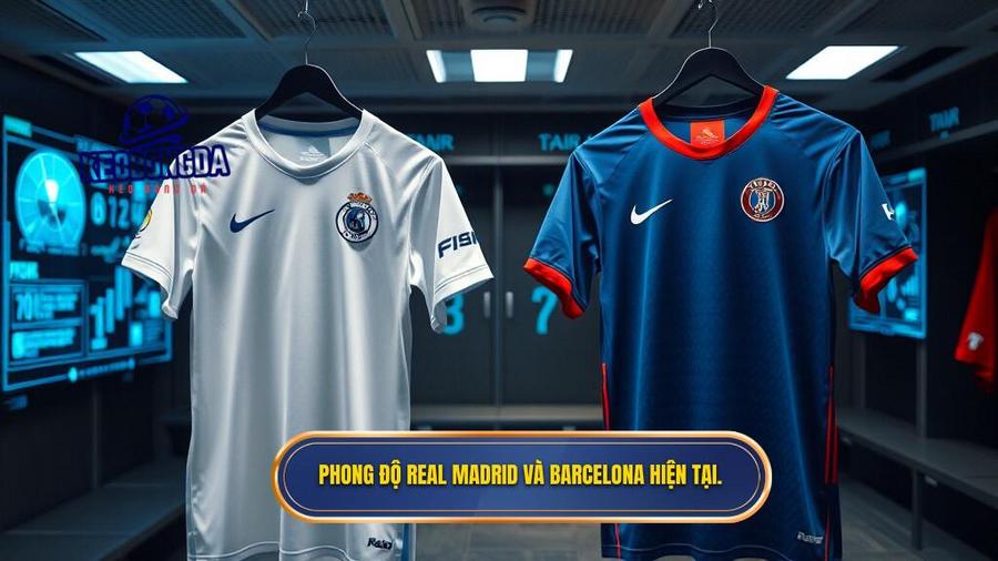 Phong độ Real Madrid và Barcelona hiện tại.